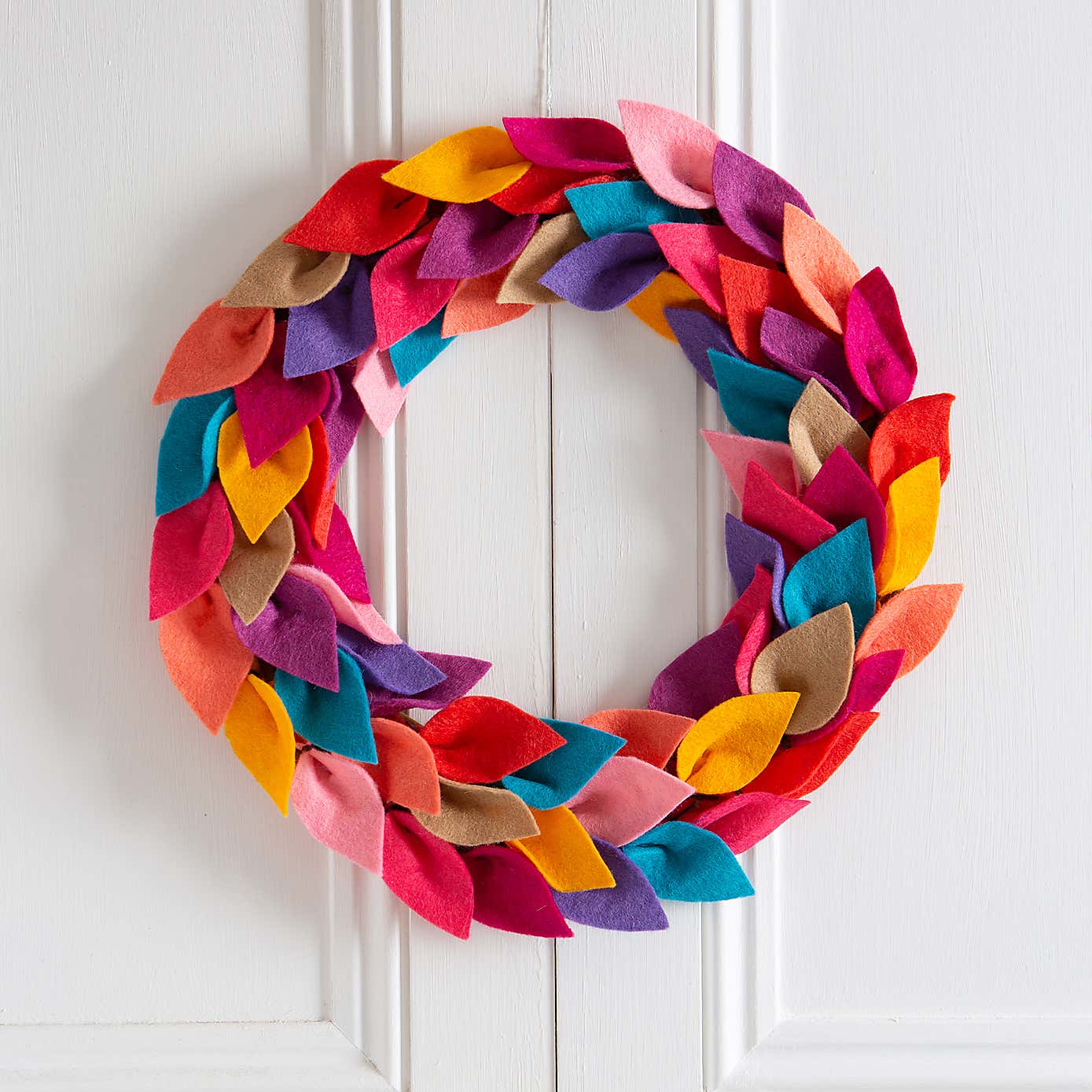 Wool Couture Wreath Felt Kit