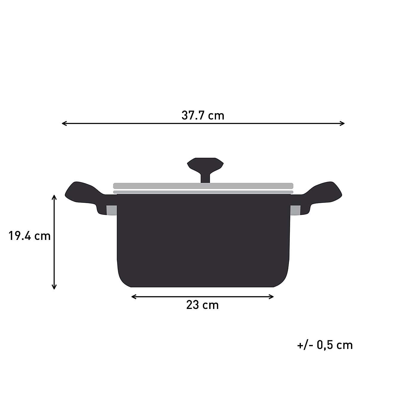 Tefal Titanium Ultra Stew Pot, 24cm