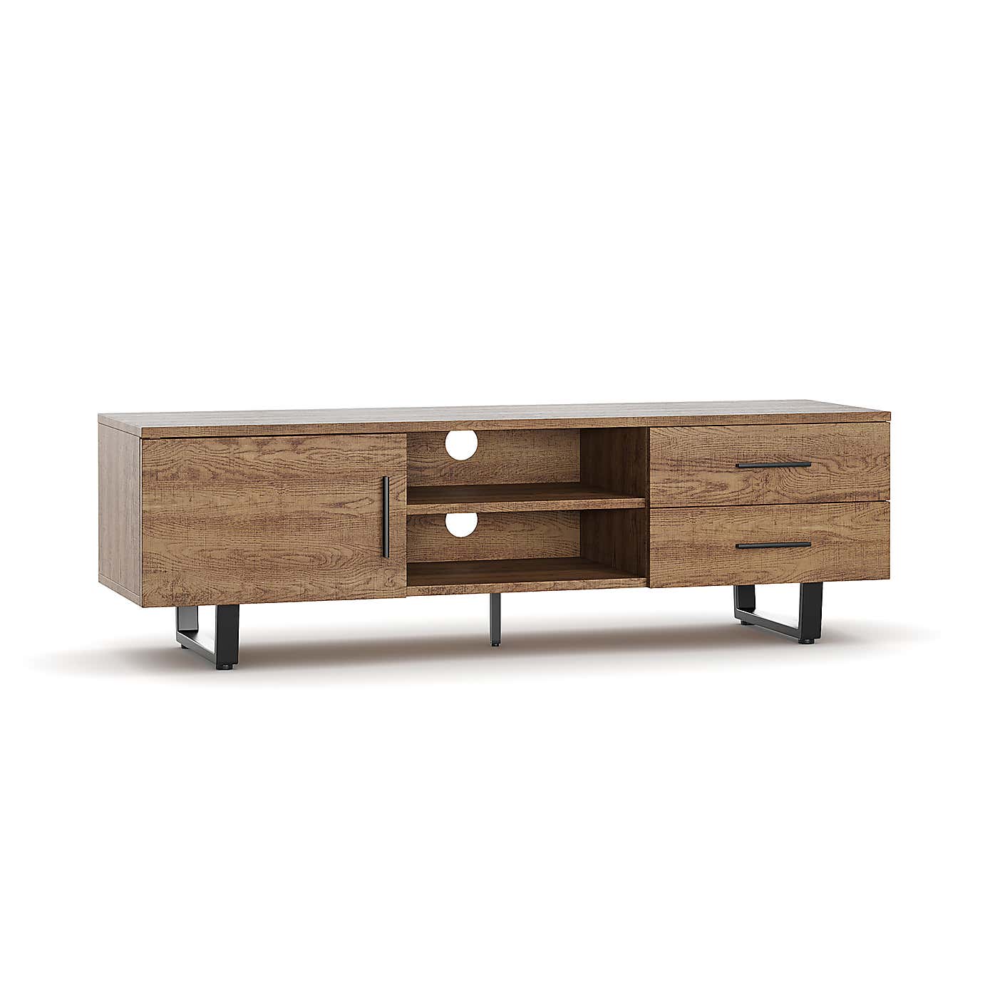 Freddie TV Unit Oak Effect