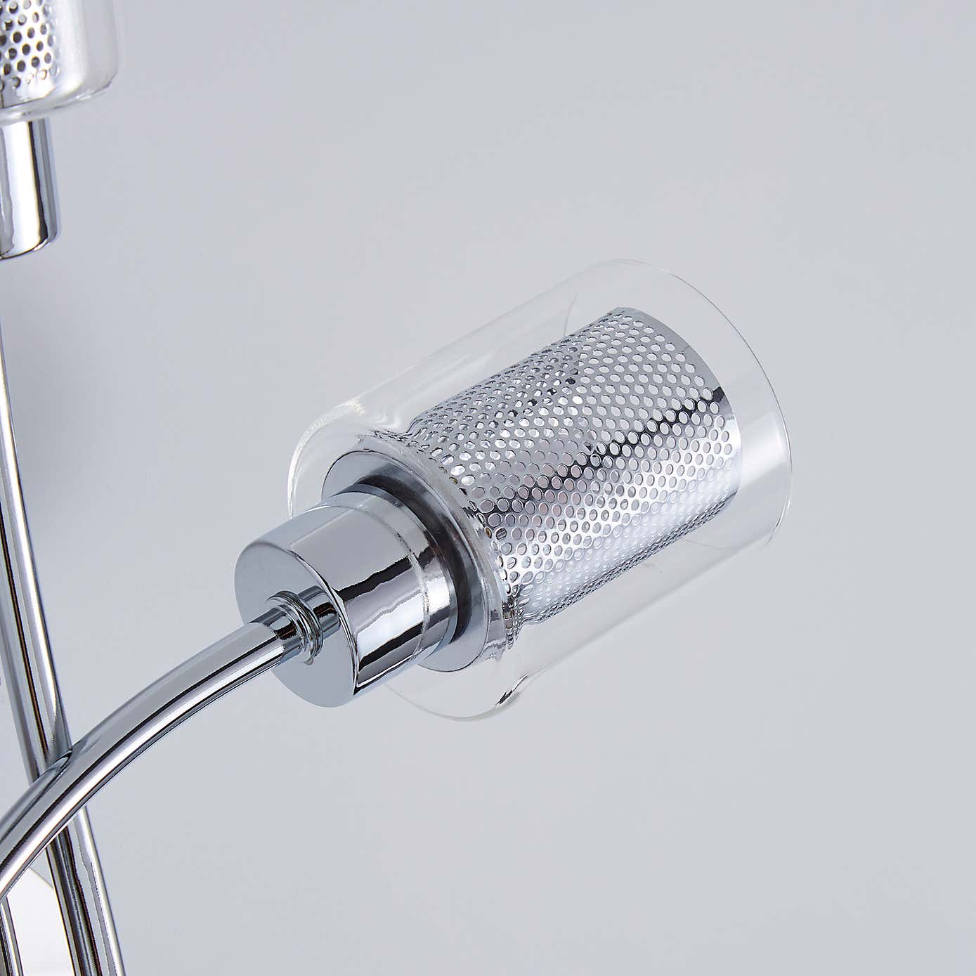 Grace 2 Light Chrome Wall Light