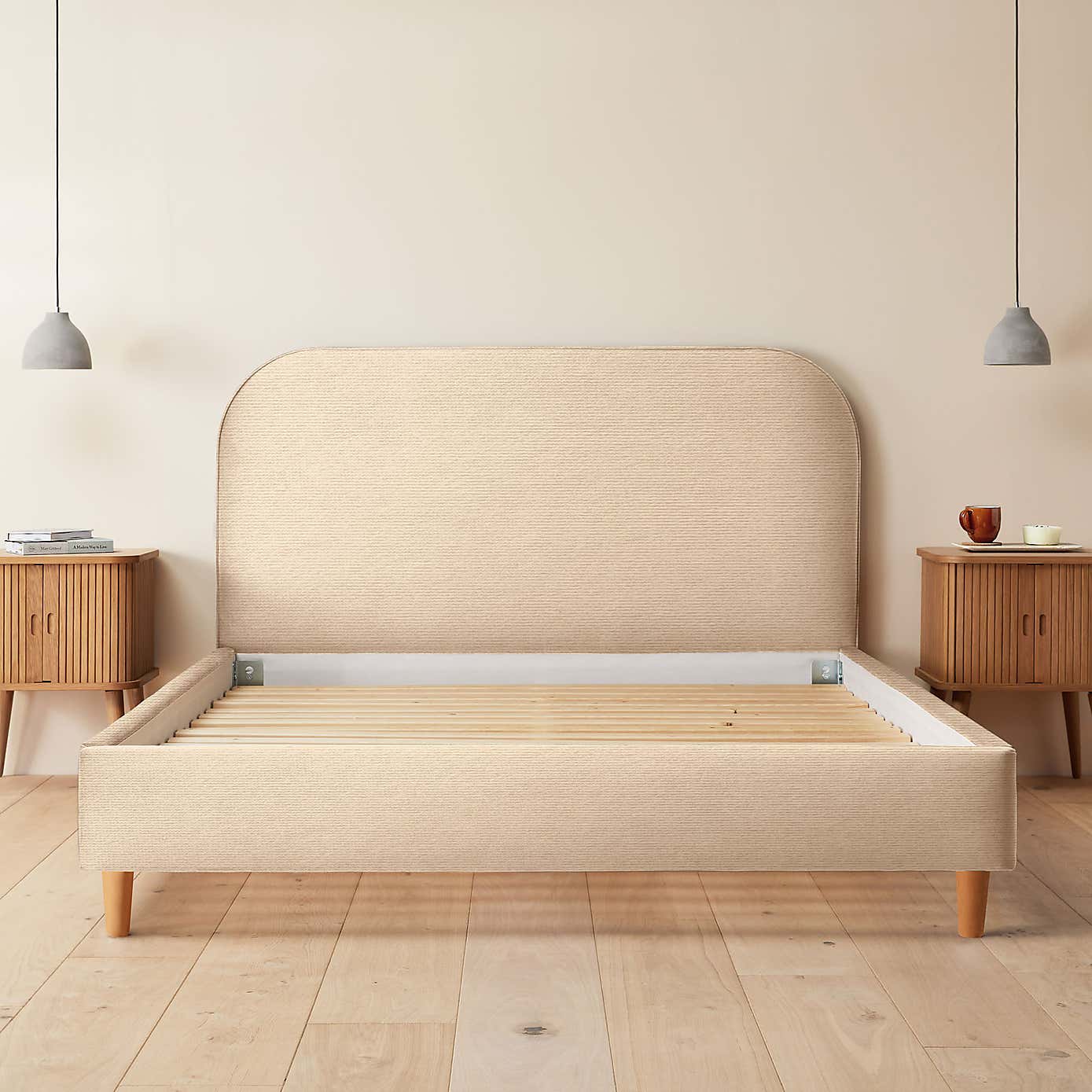 Silentnight Fara Bed Frame, Velvet