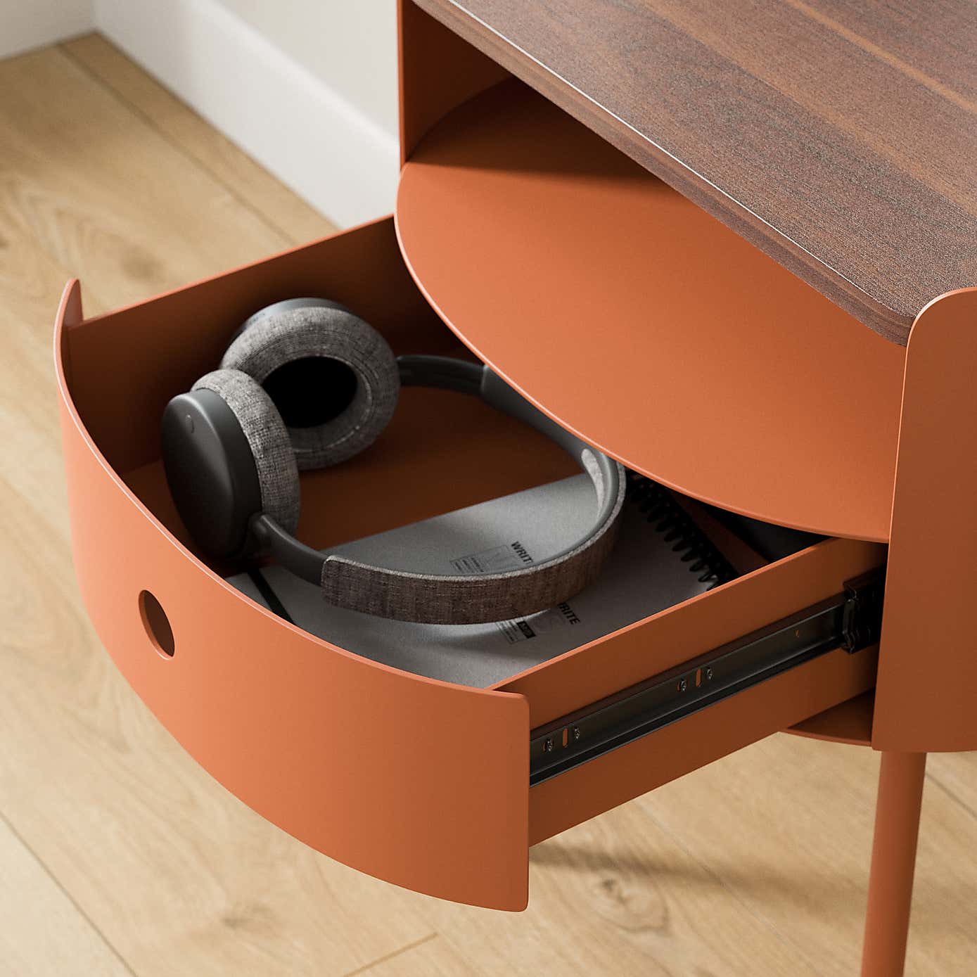 Elements Griffin Compact Bedside Table