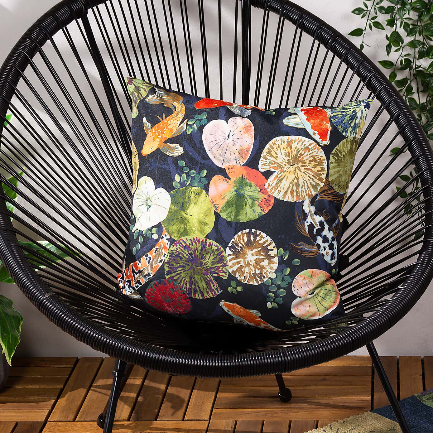 Paoletti Koi Pond Outdoor Cushion