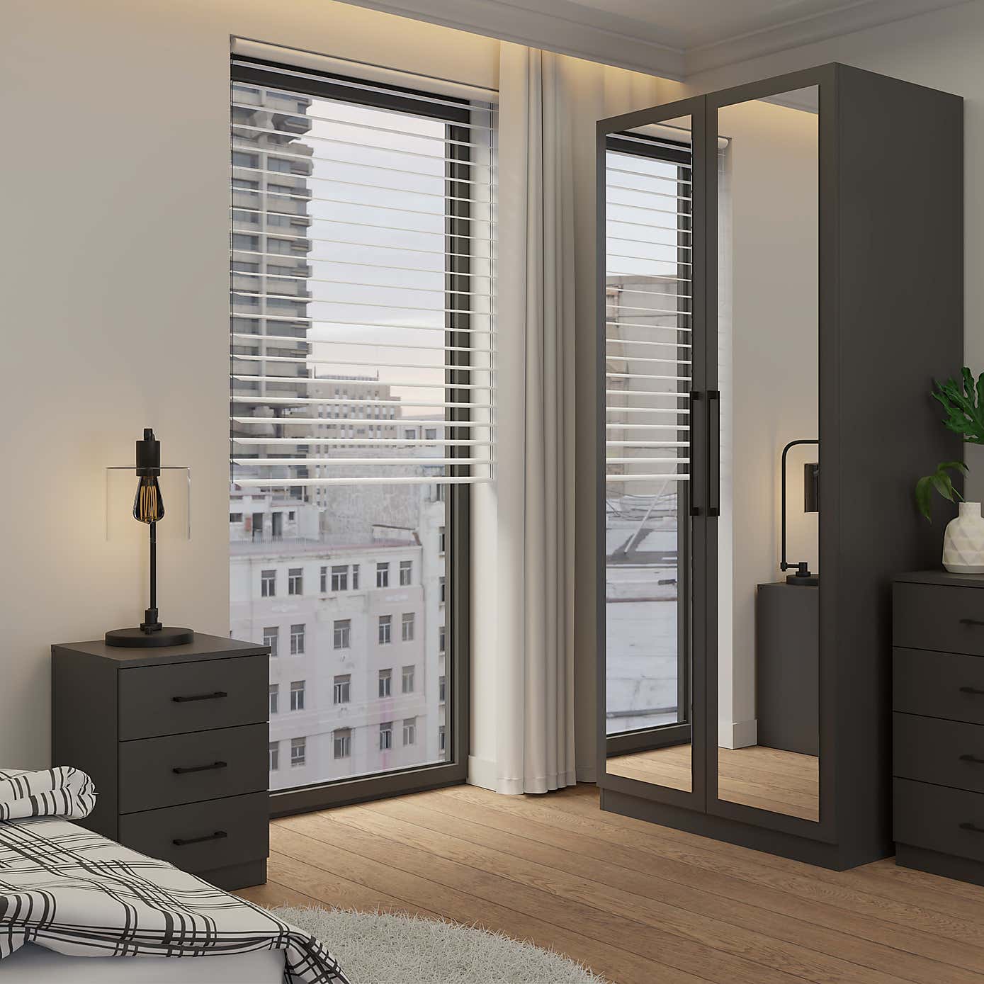 Foster Double Wardrobe