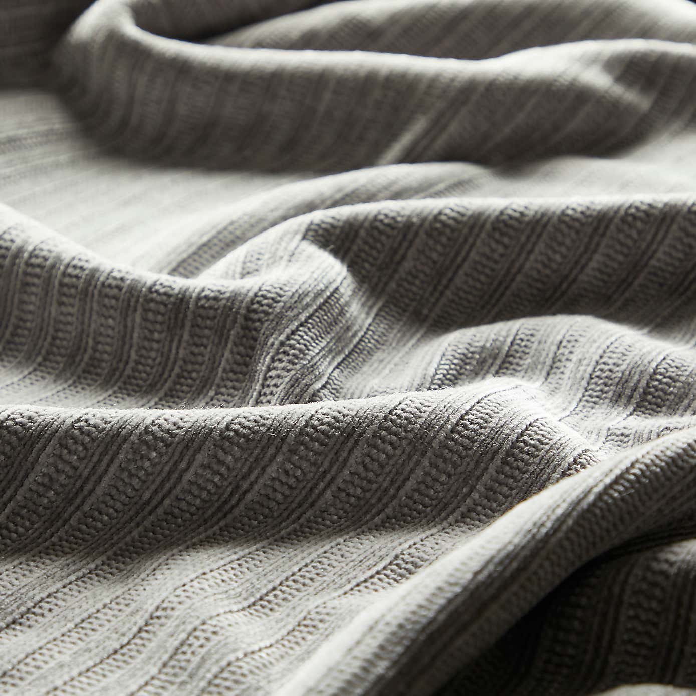 Reversible Chenille Ochre Grey Fleece Throw 200x200cm