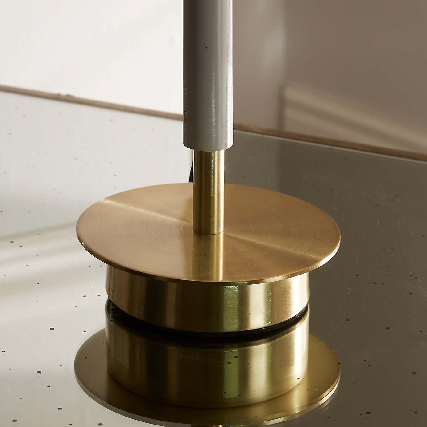 Midland Marble Effect Table Lamp