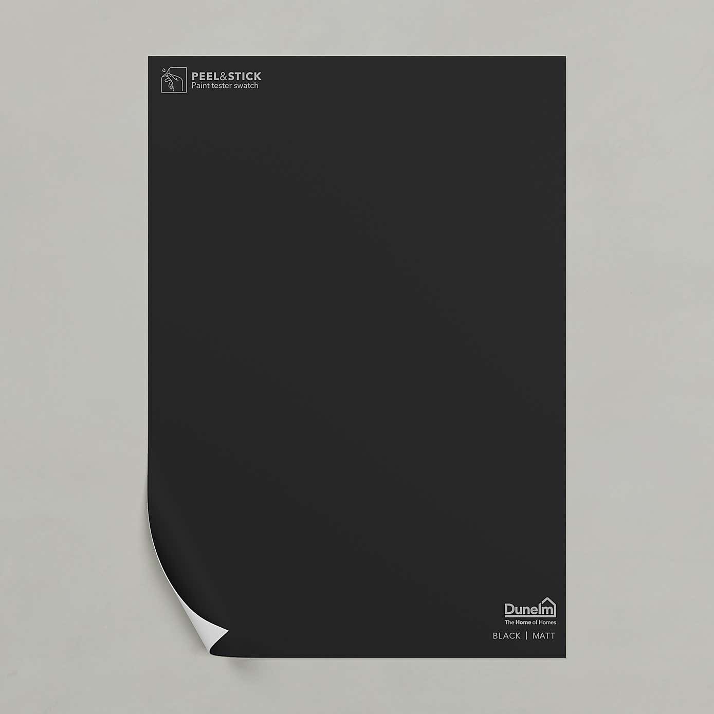 Dunelm Black Matt Emulsion Paint