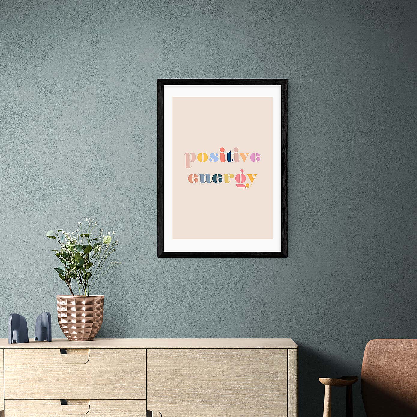 East End Prints Positive Energy Print