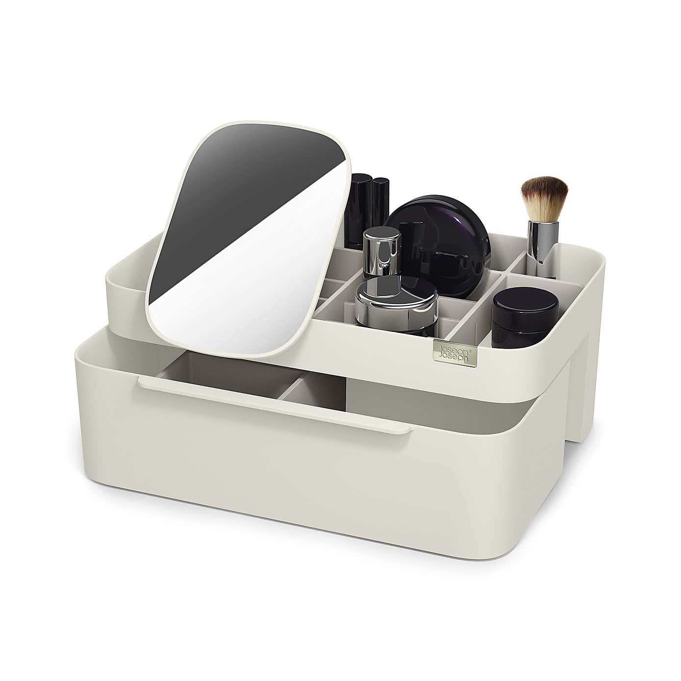 Viva Large Cosmetic Organiser with Removable Mirror Shell