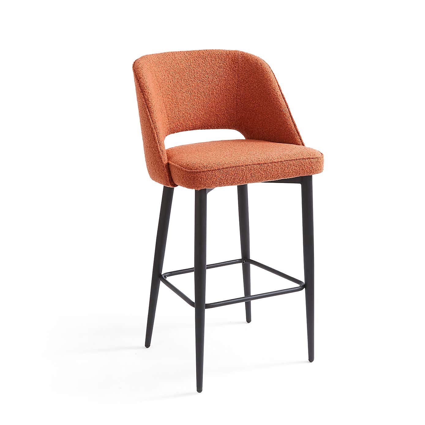 Lillia Boucle Bar Stool