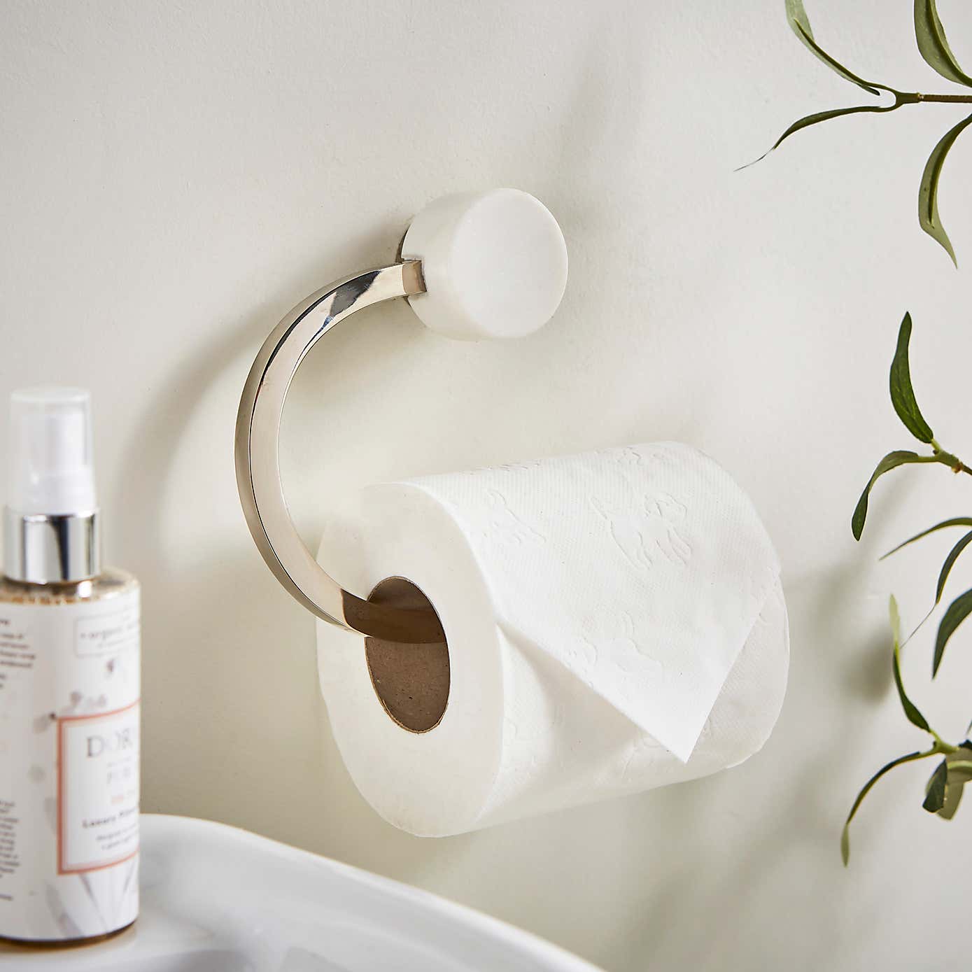 Dorma Purity Marble Toilet Roll Holder