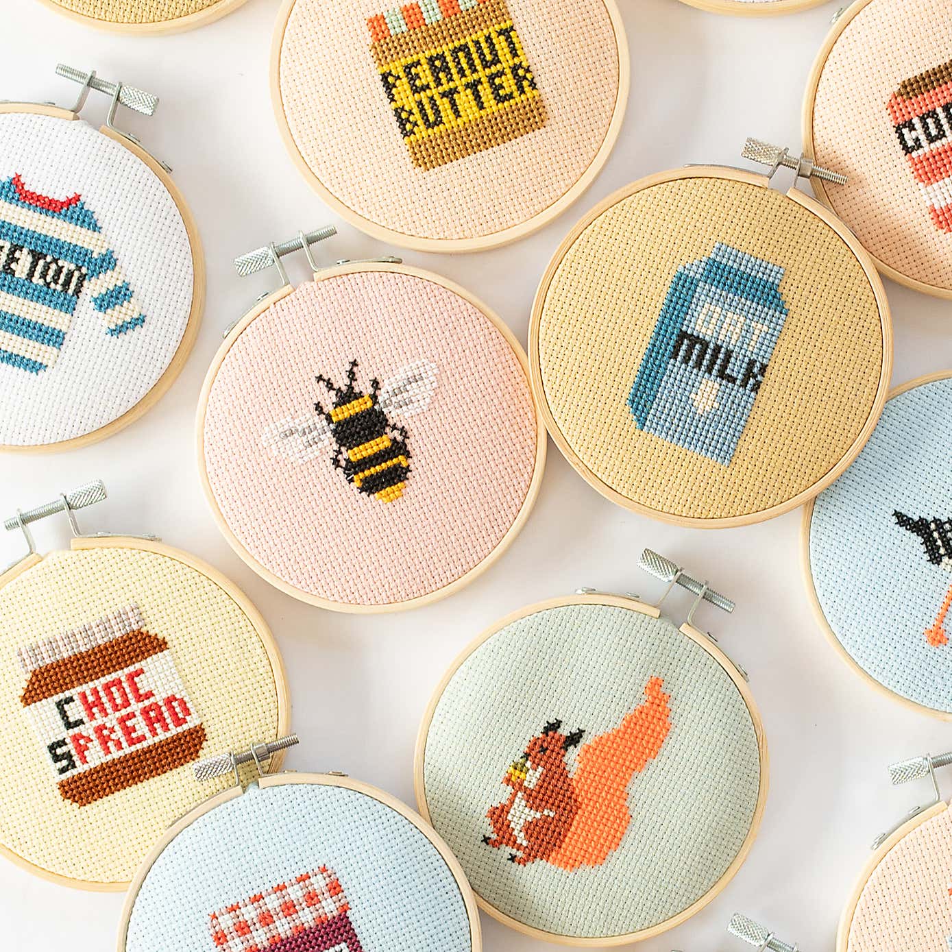 Cotton Clara Bee Cross Stitch Kit