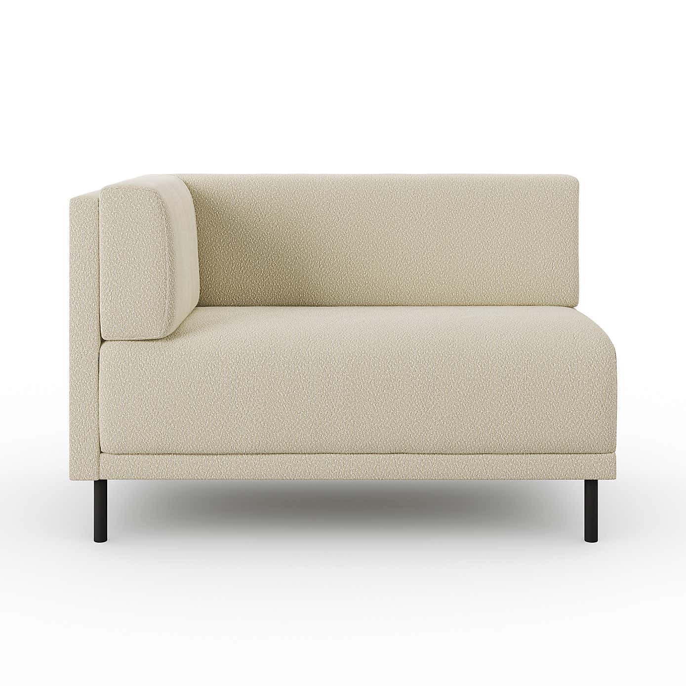 Mae Corner Dining Bench, Boucle