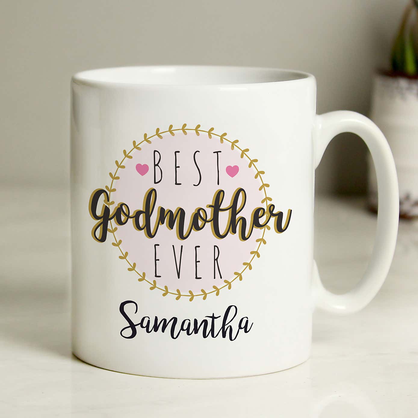 Personalised Best Godmother Mug