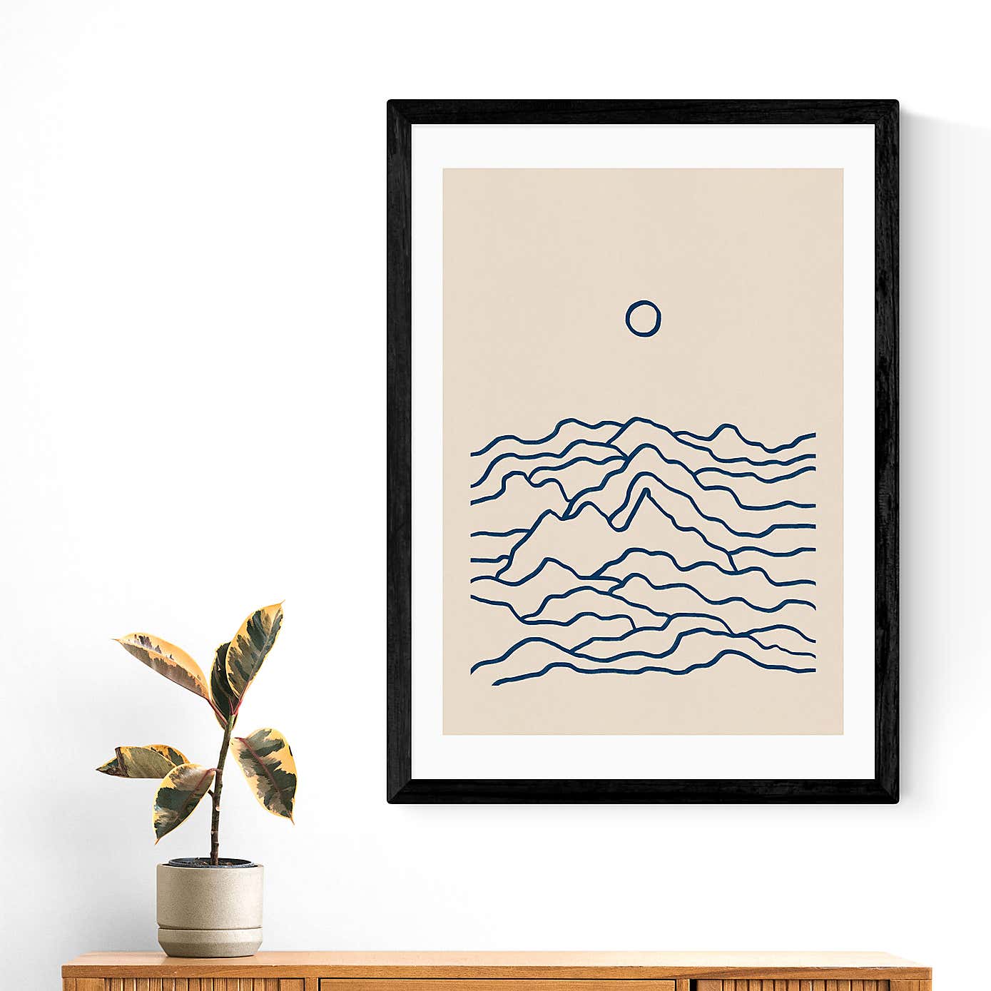 East End Prints Mountainscape by Alisa Galitsyna Print