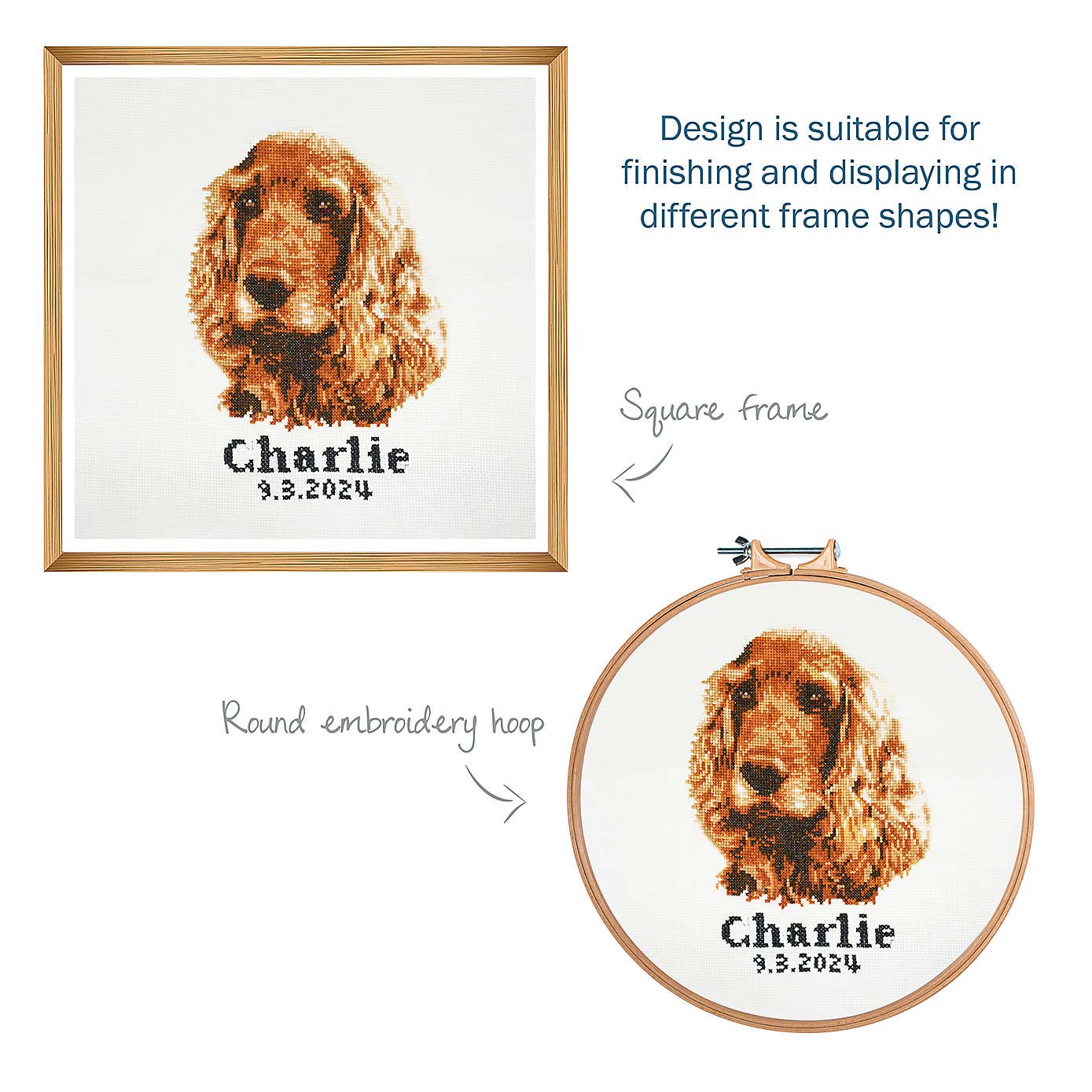 Cross Stitch Cocker Spaniel