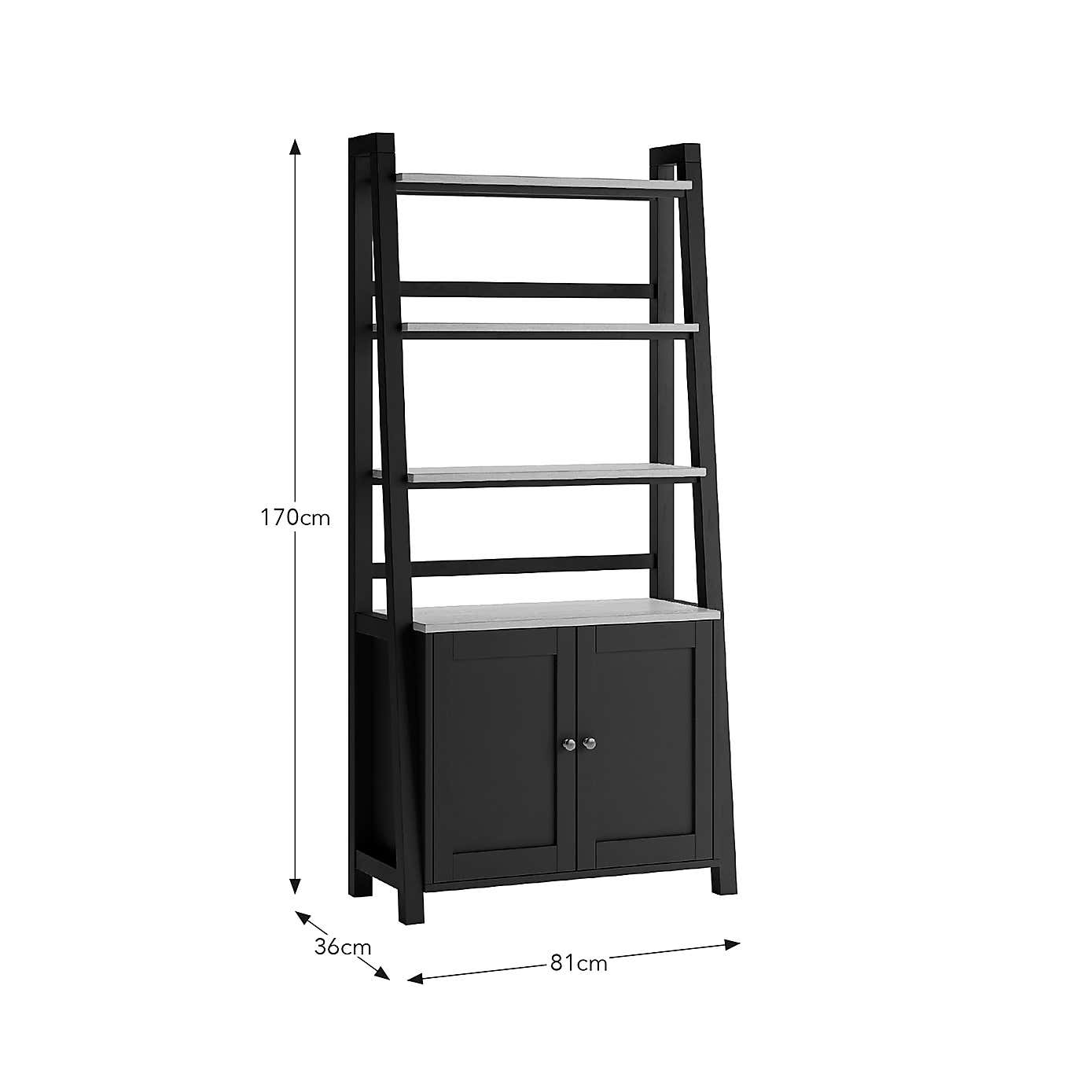 Olney Storage Ladder Shelf Stone