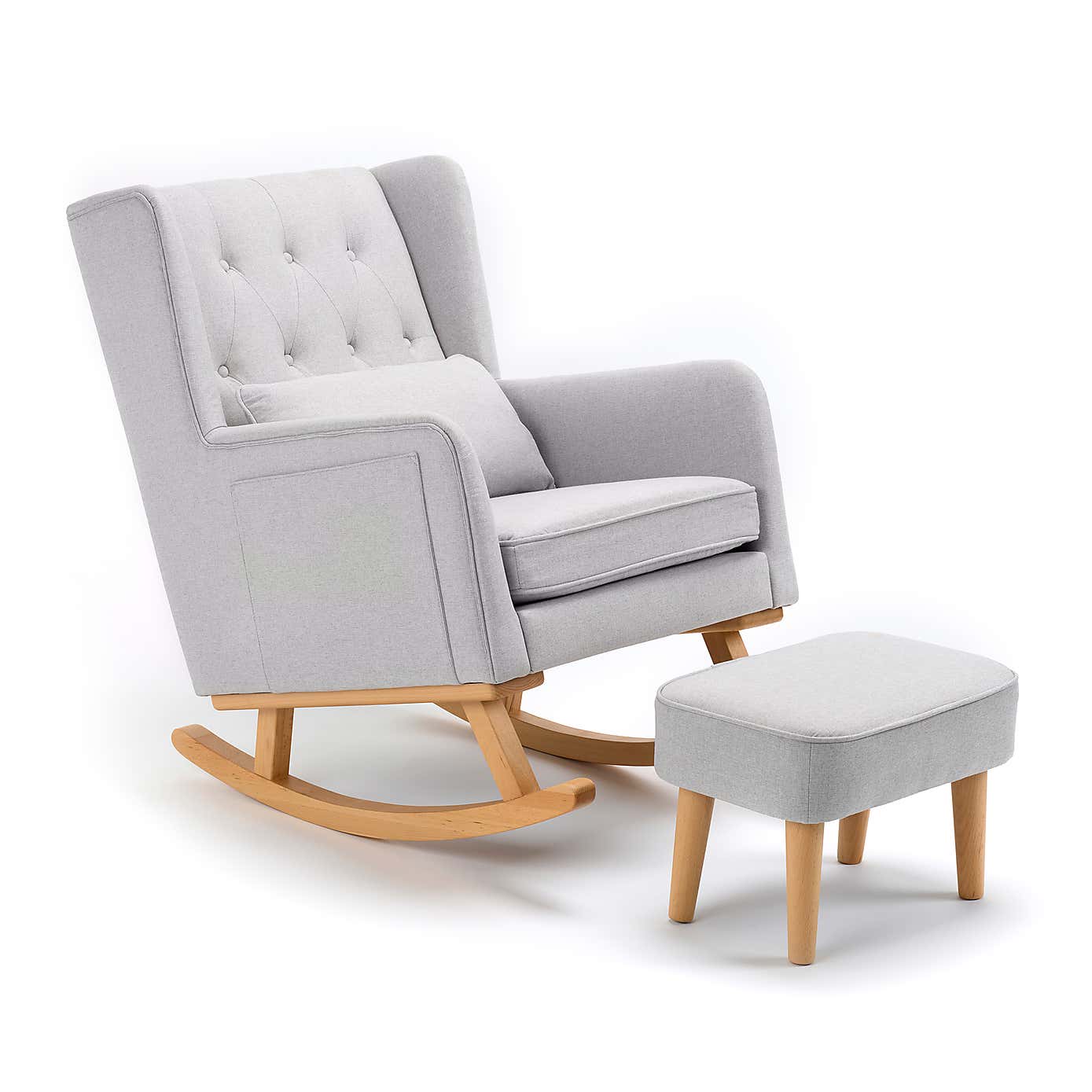 Babymore Lux Nursing Chair with Stool