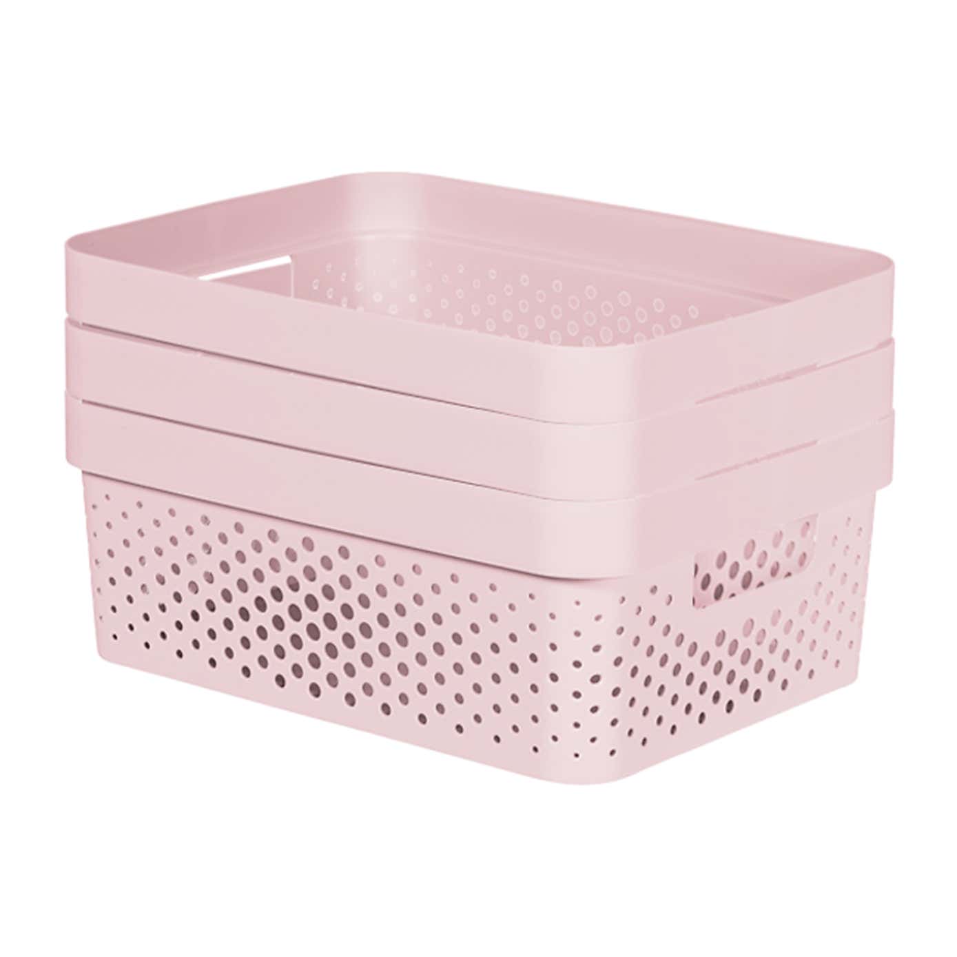 Curver Infinity 100% Recycled Plastic Storage Basket