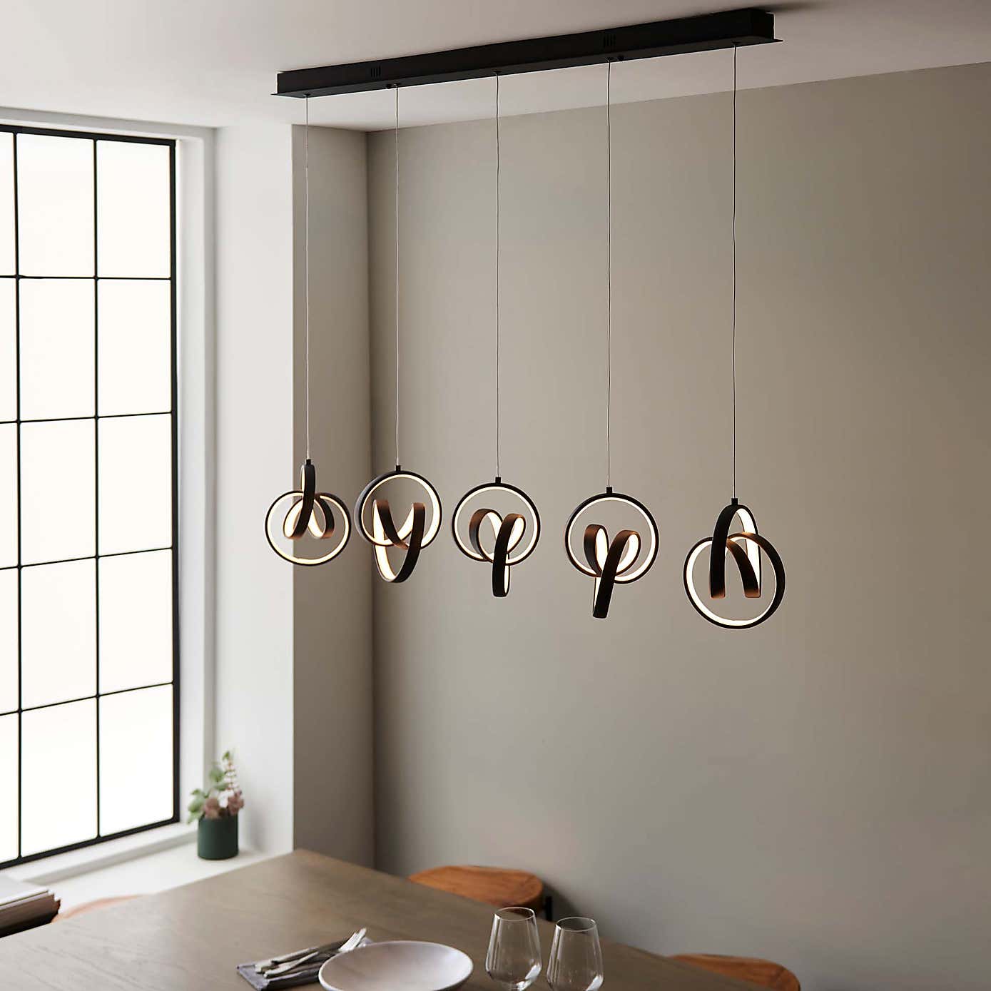 Vogue Rocco 5 Light Diner Fitting