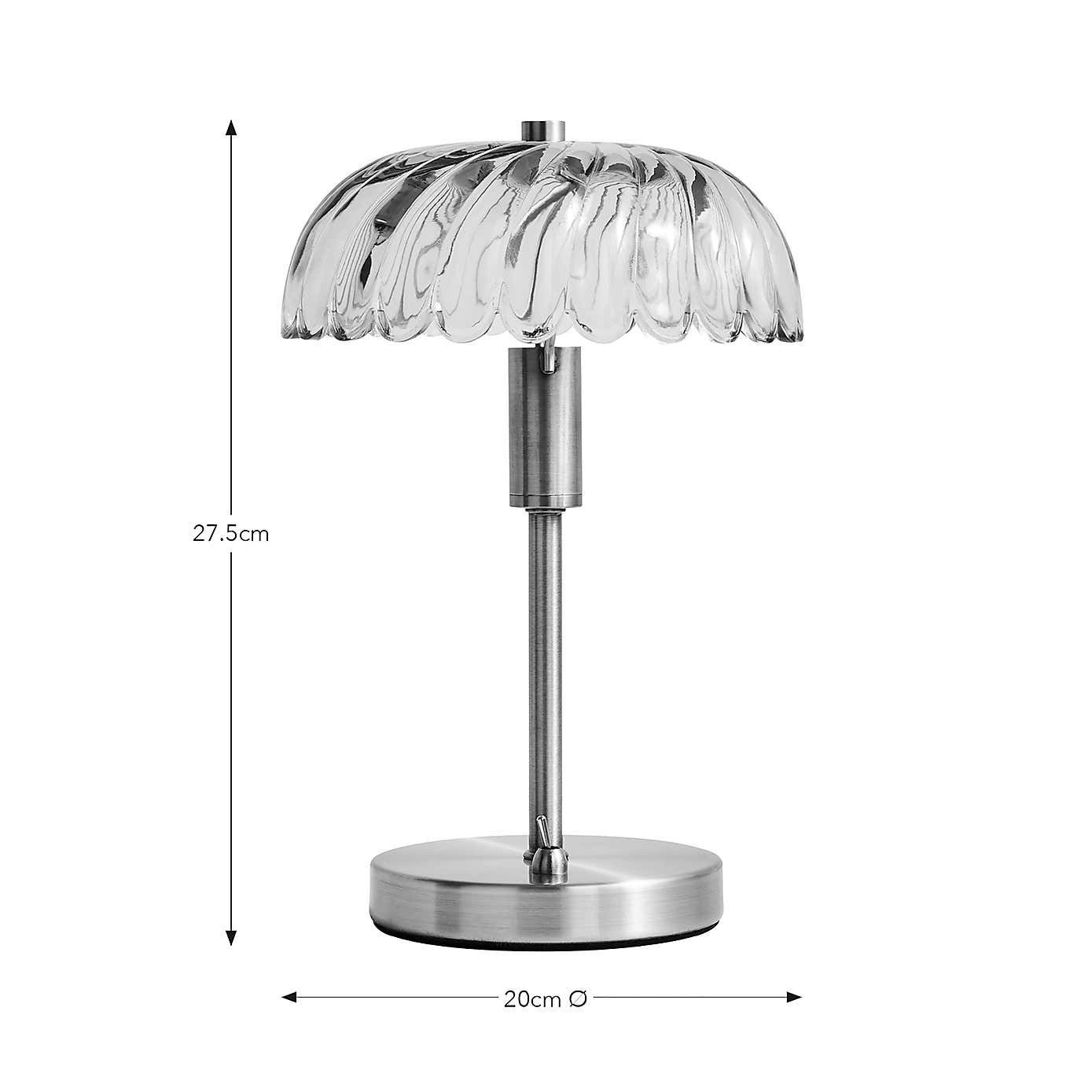 Lucille Glass Table Lamp