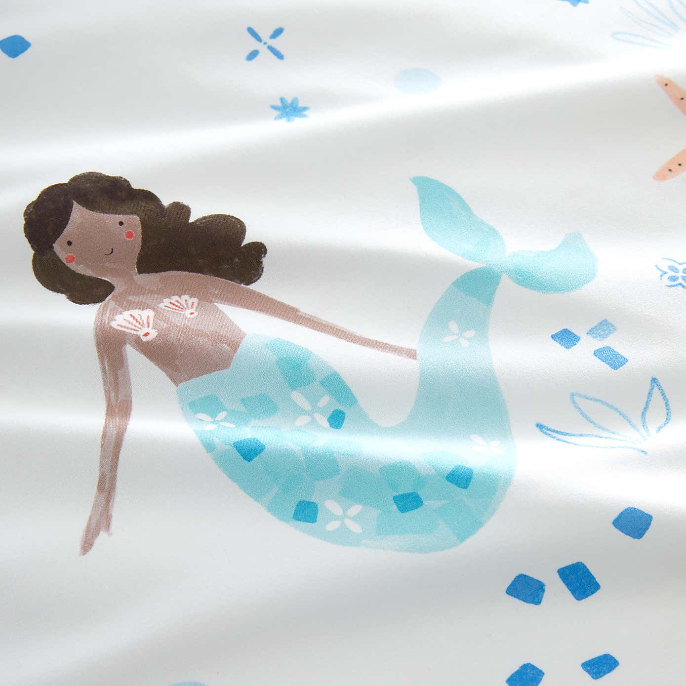 Mermaid Duvet Cover and Pillowcase Set