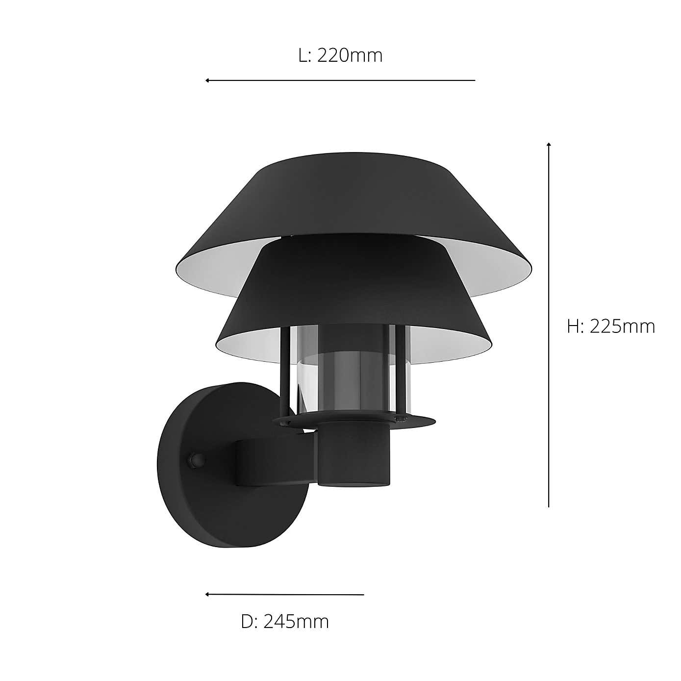 EGLO Chiappera Outdoor Wall Light