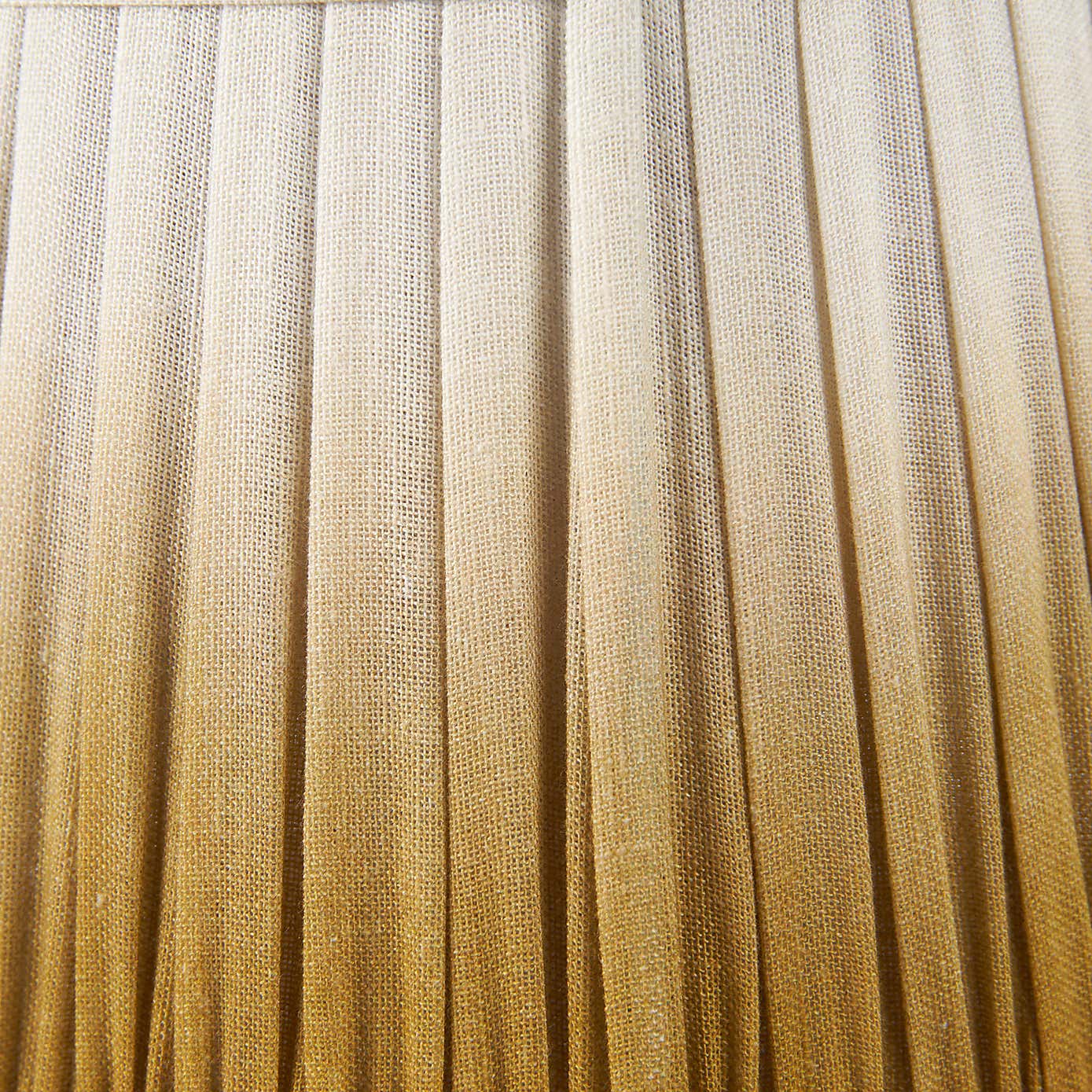 Scallop Ombre Soft Pleated Tapered Shade