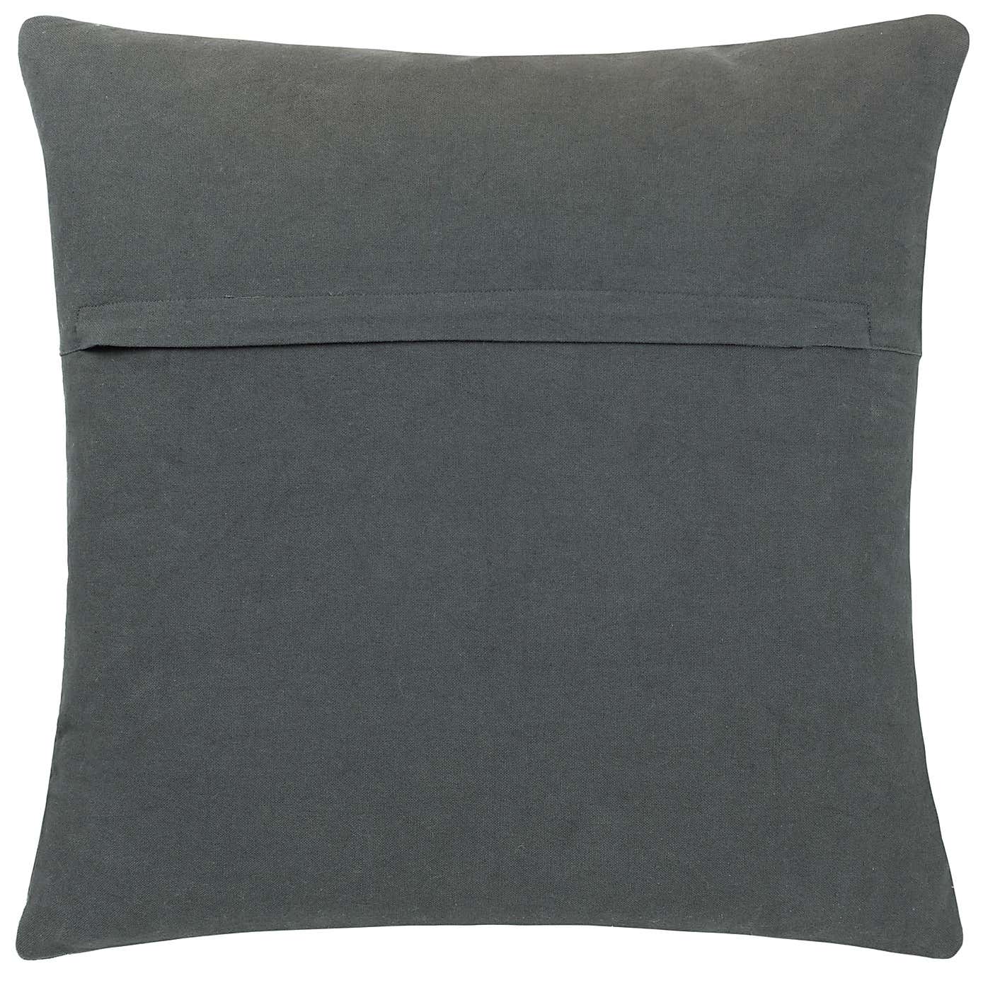 Yard Hush Square Cotton Cushion Cover