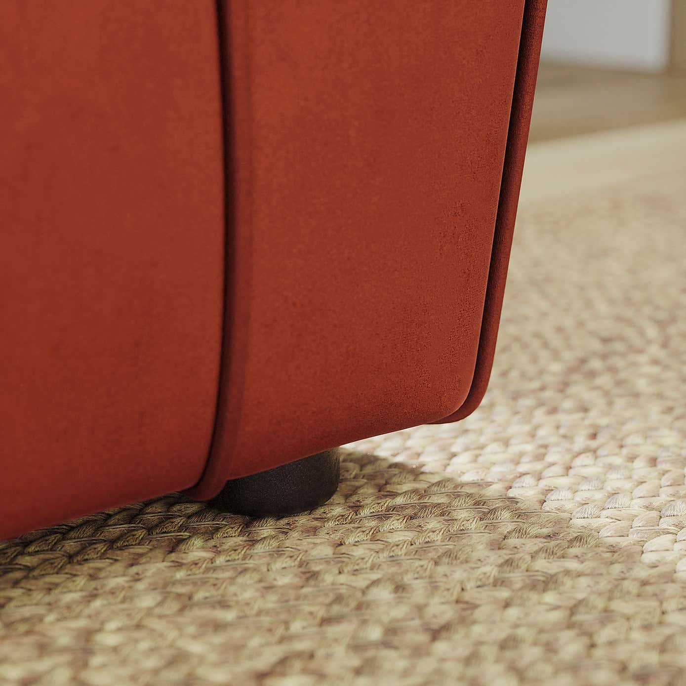 Blake Curved Arm Opulent Velvet 2 Seater Sofa