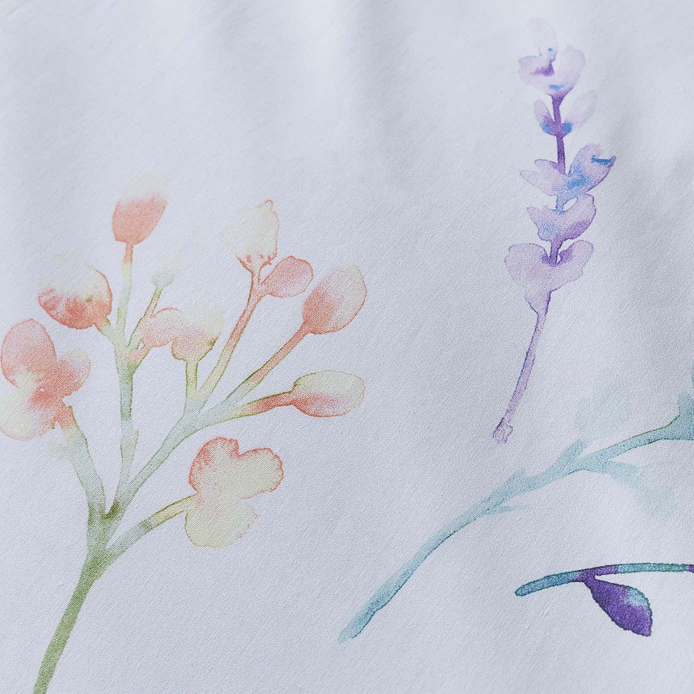 Springfield Floral Lilac Duvet Cover and Pillowcase Set