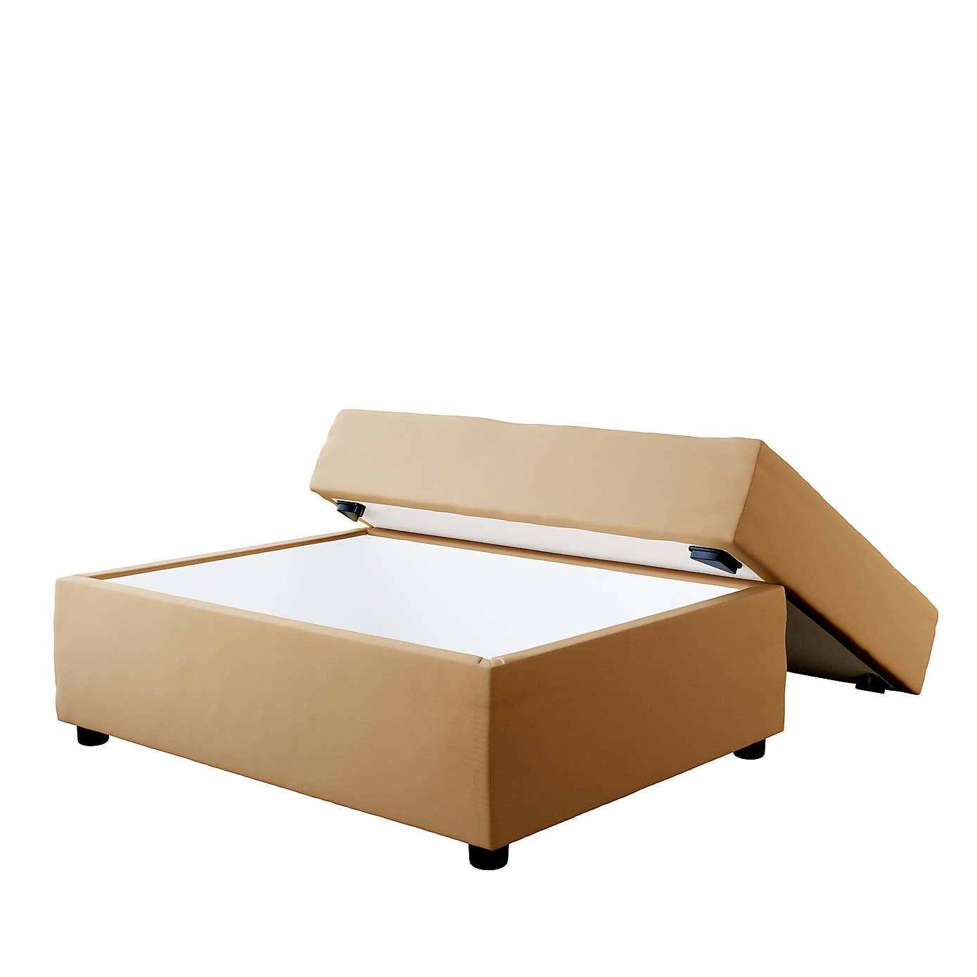 Rectangle Opulent Velvet Storage Footstool