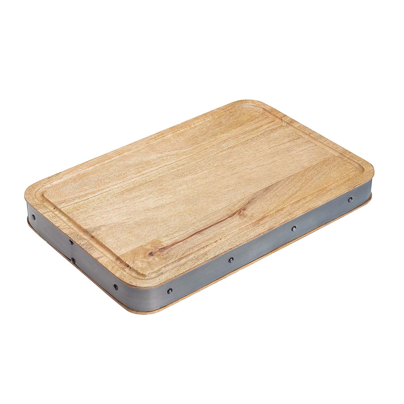Industrial Kitchen Rectangular Butchers Block