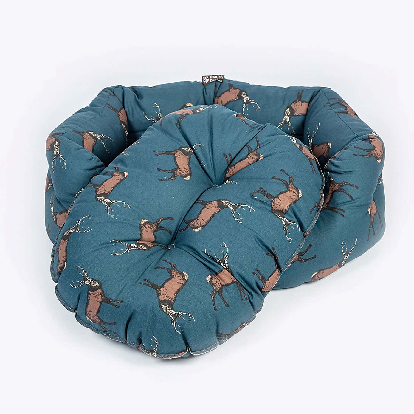 Danish Design Woodland Stag Deluxe Slumber Dog Bed