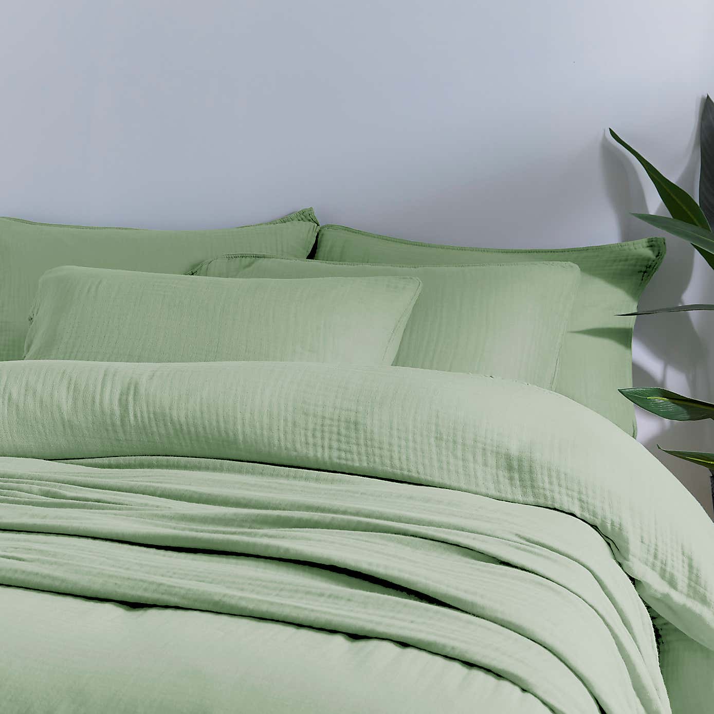 Cotton Muslin Duvet Cover Set