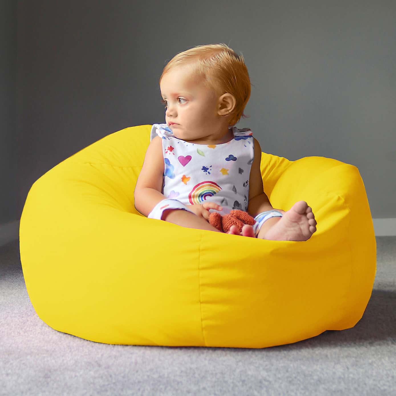 rucomfy Kids Small Indoor Outdoor Beanbag