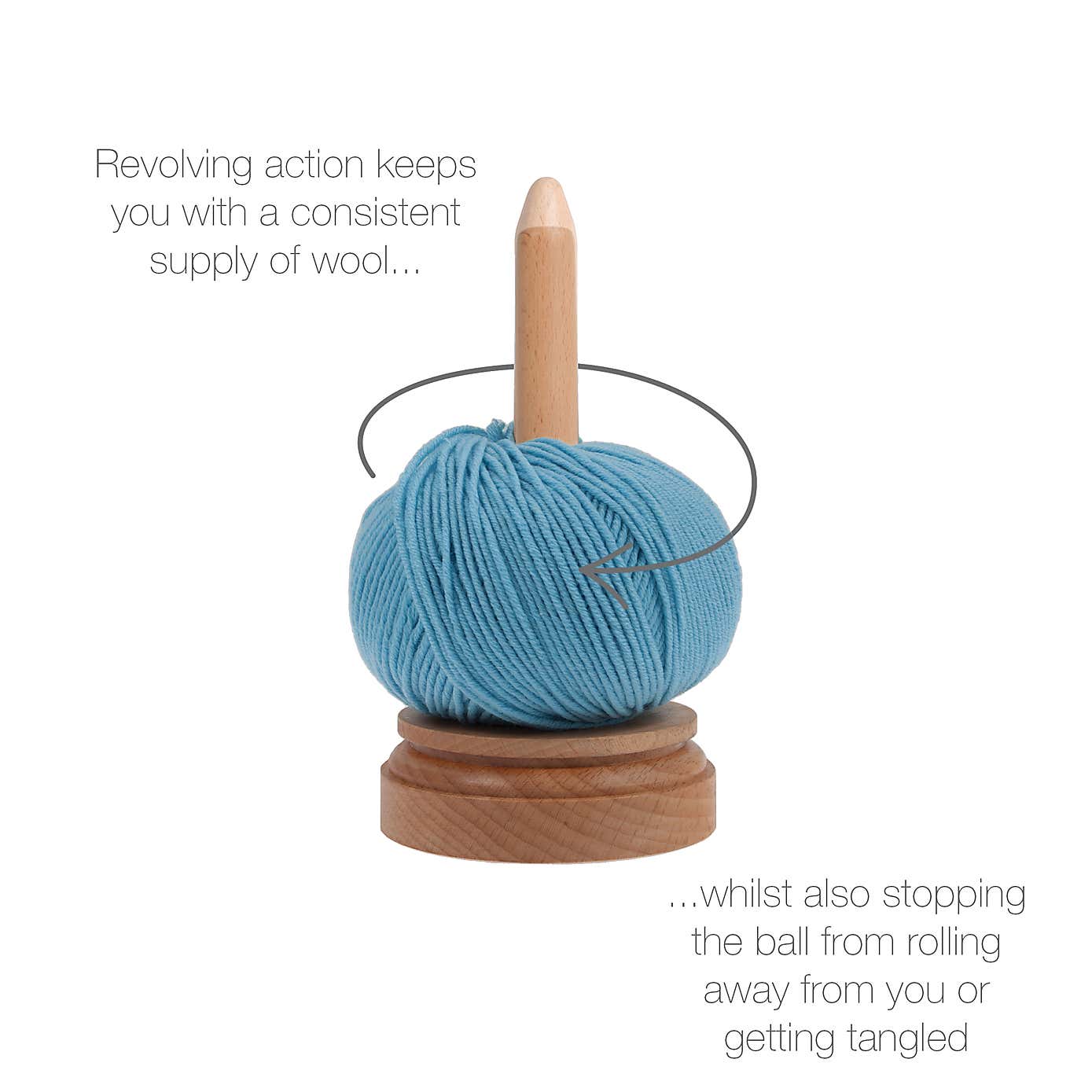 Spinning Yarn Holder Premium