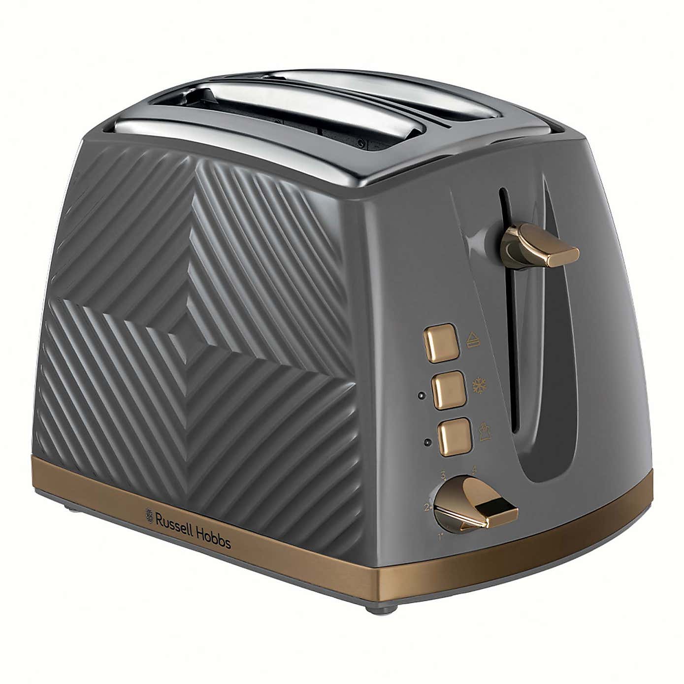 Russell Hobbs Groove 2 Slice Toaster