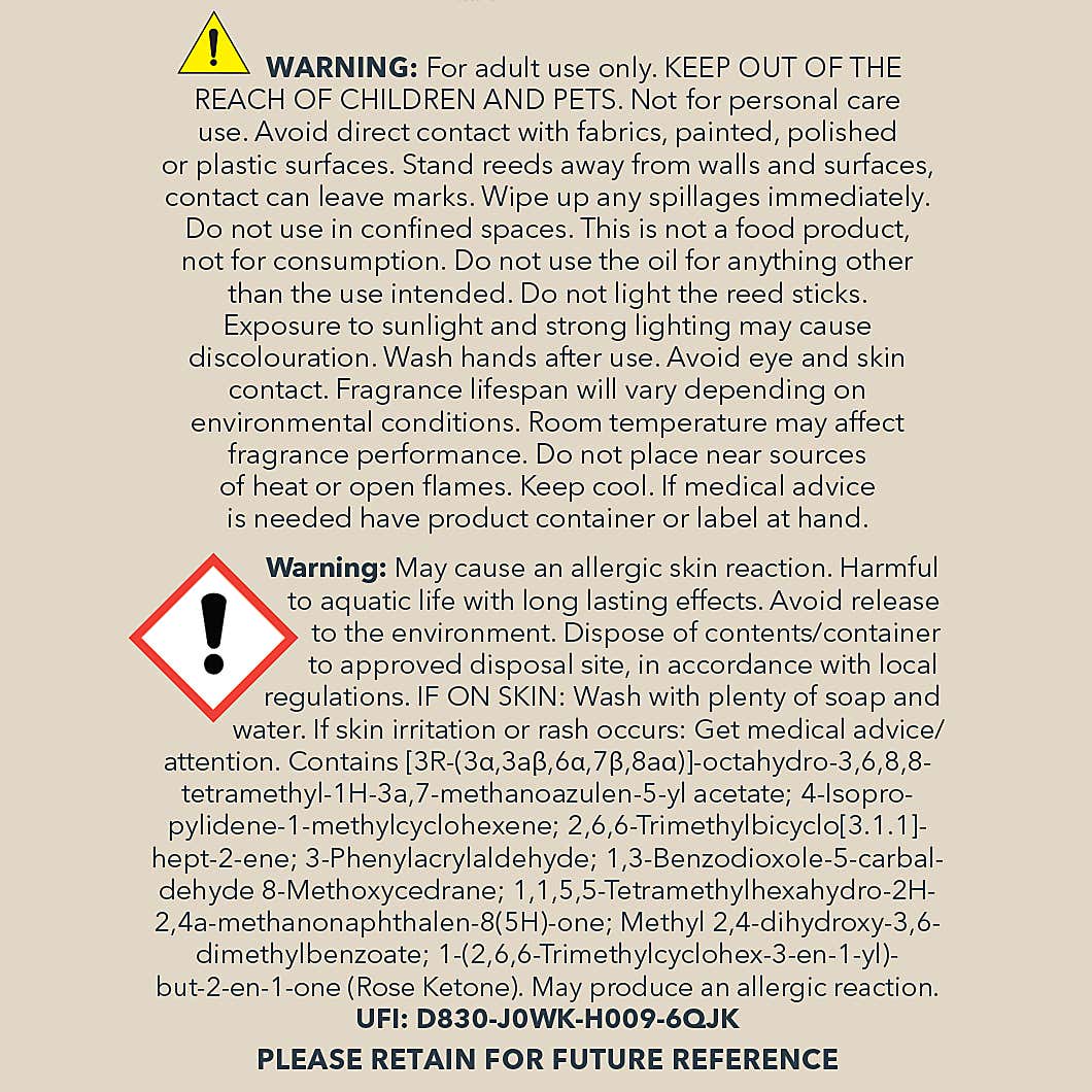 Churchgate Amber and Pine Diffuser