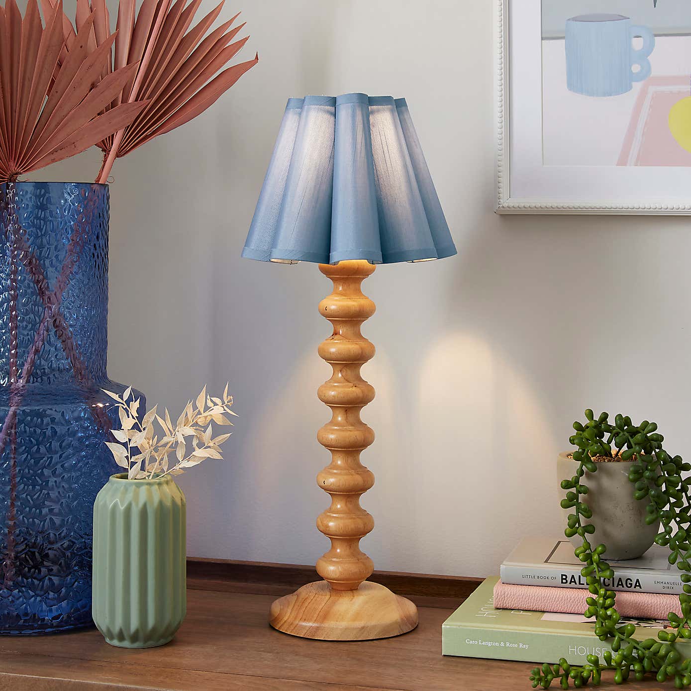 Petal Pleat Easy Fit Lamp Shade