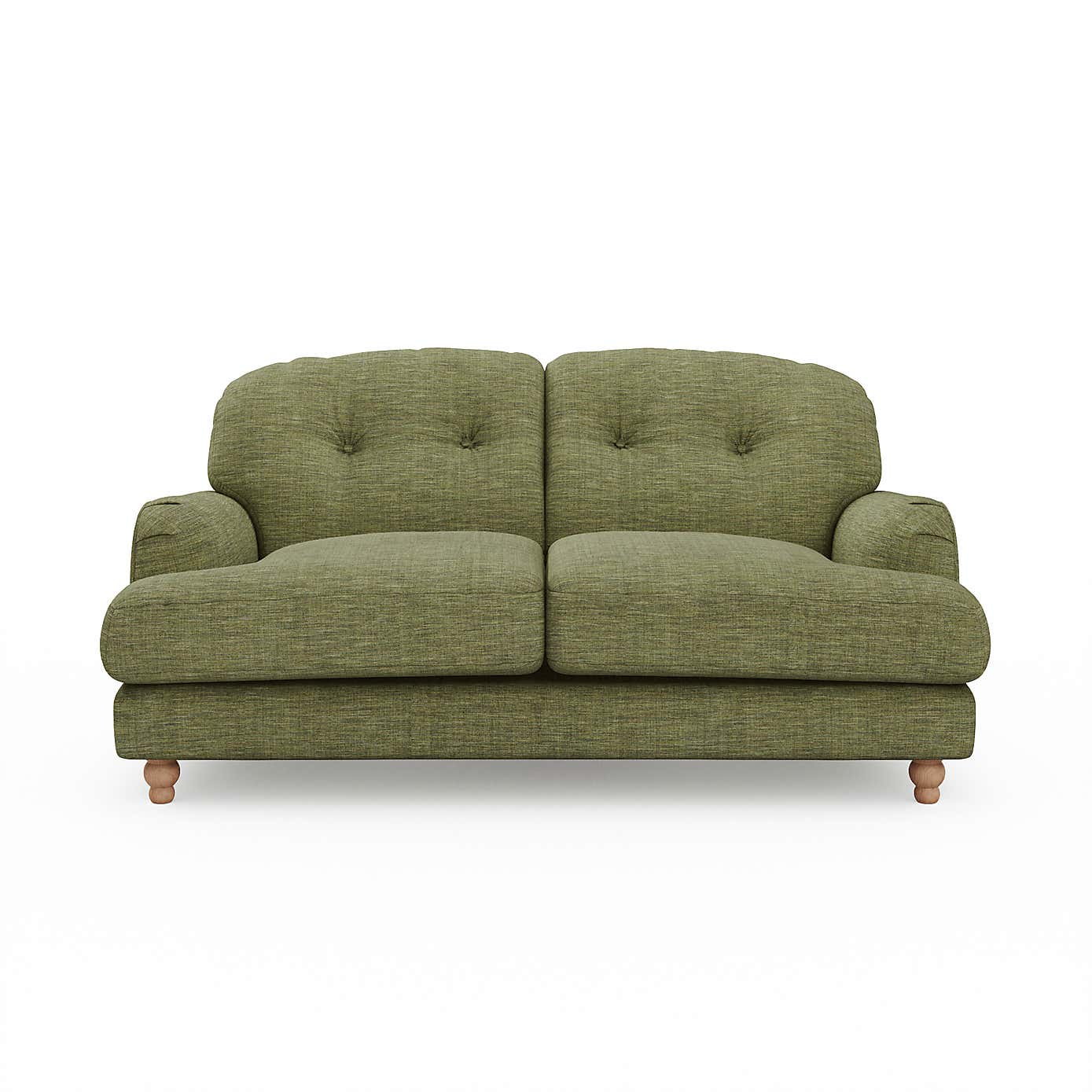 Martha Faux Linen 2 Seater Sofa