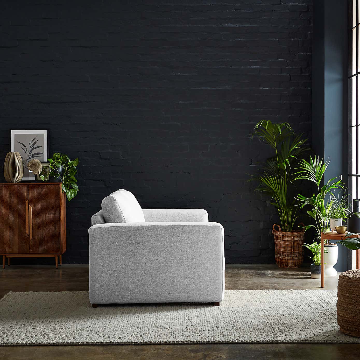 Clayton Cosy Weave 3 Seater Sofa