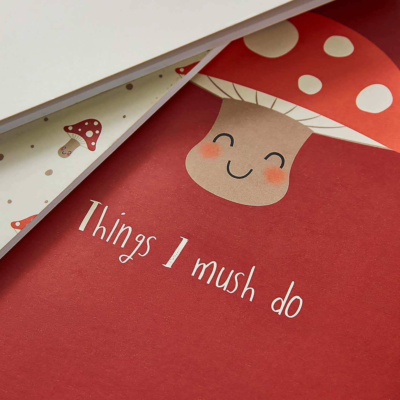 Waters & Noble Set of 3 Mushroom Softcover Notebooks