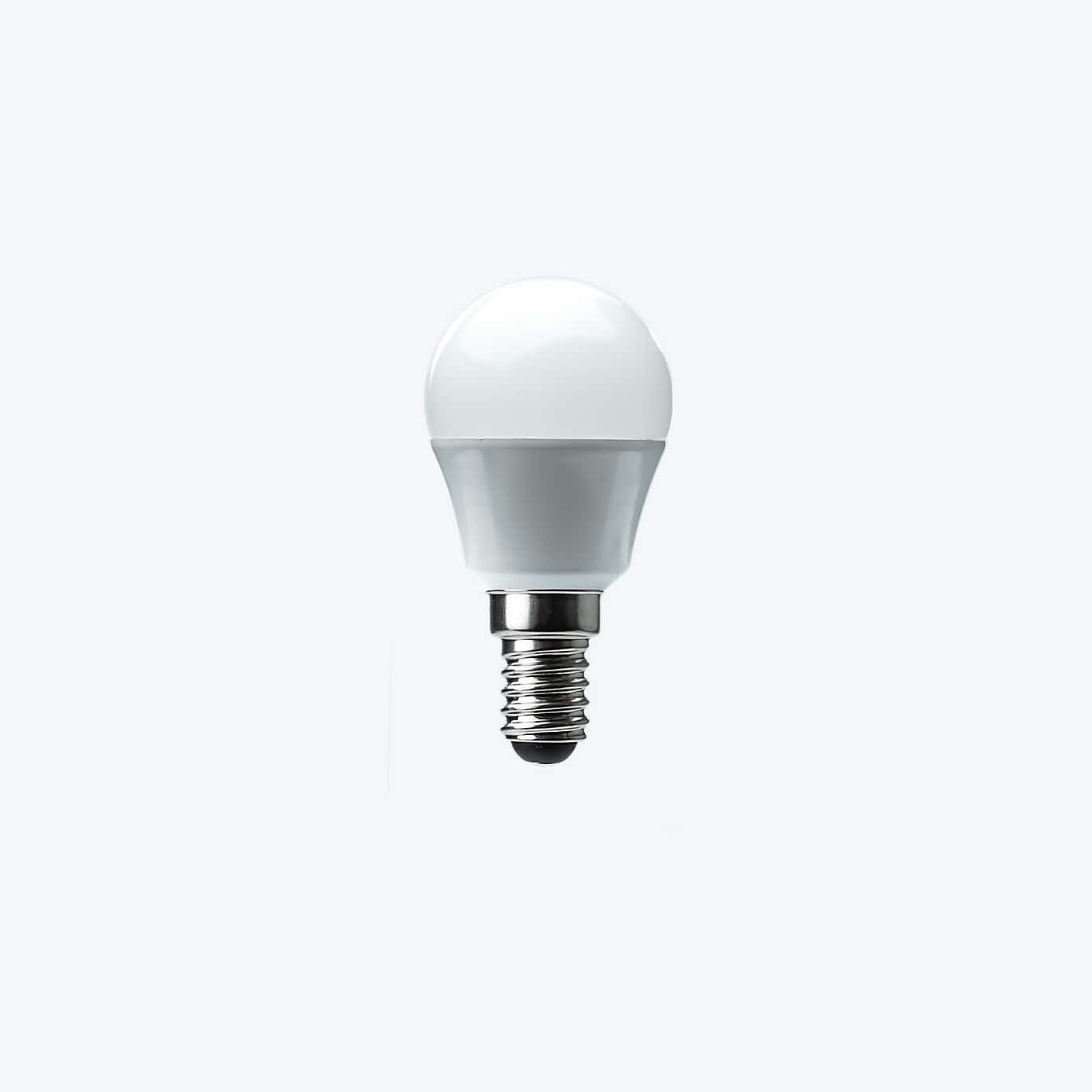 Status 4W Pearl SES Mini Globe Bulb 4 Pack