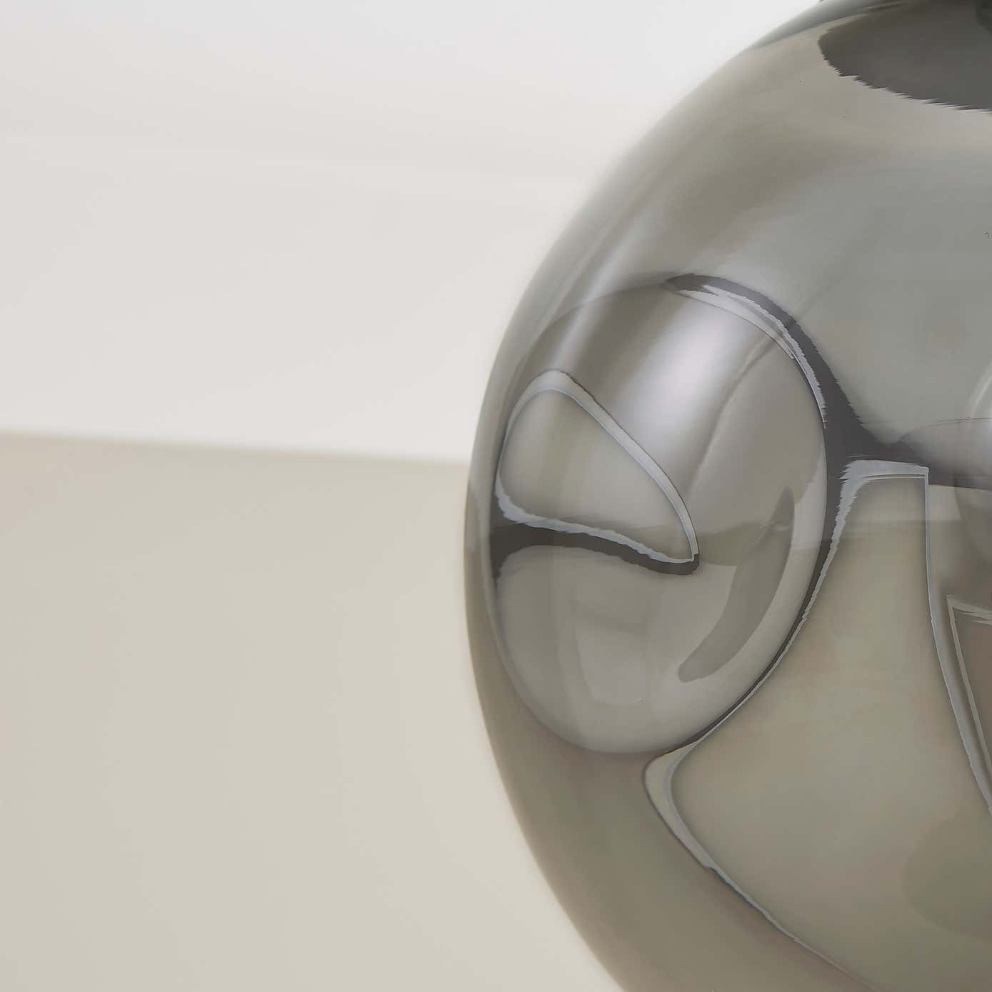 Alexis Smoked Flush Fitting, 25cm