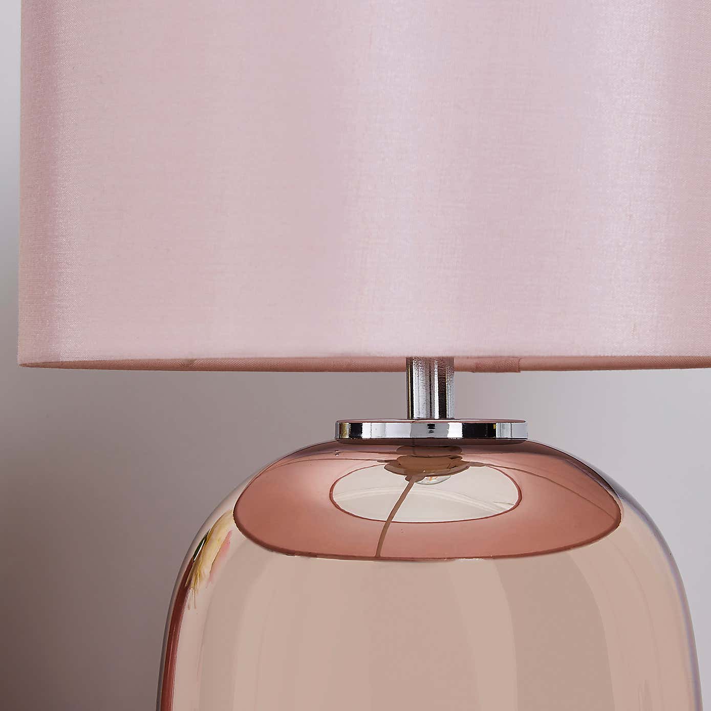 Seychelles Mini Blush Pink Table Lamp