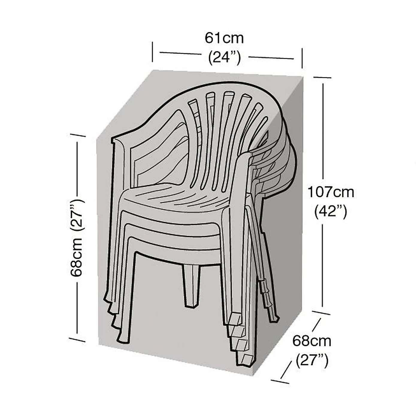 Garland Green Stacking Chair Cover