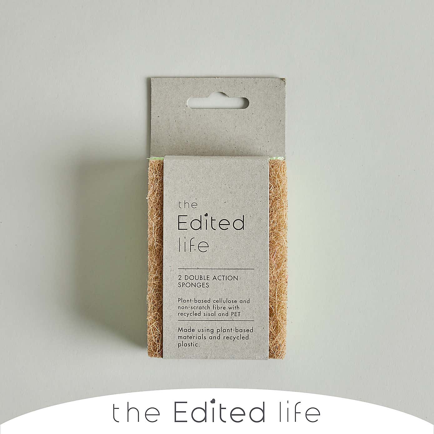 Eco Double Action Vegetable Cellulose Sponges