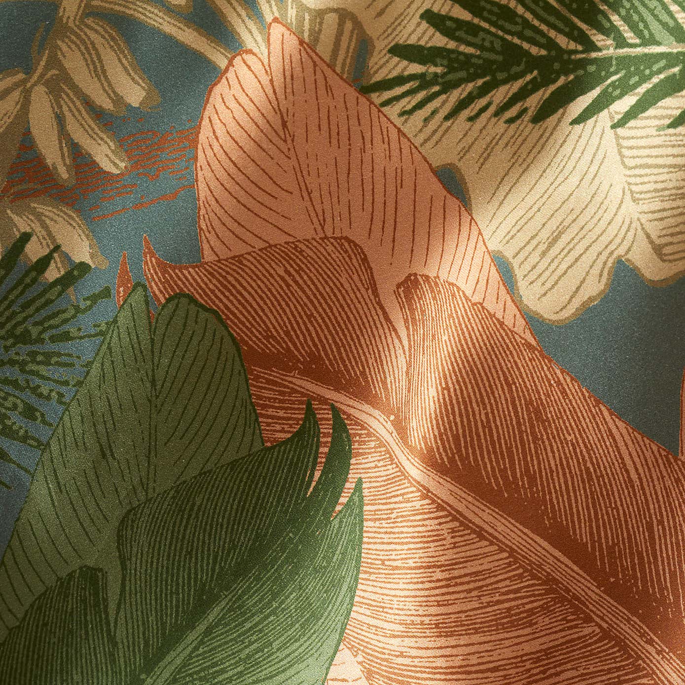 Havana Palms Duvet Cover & Pillowcase Set