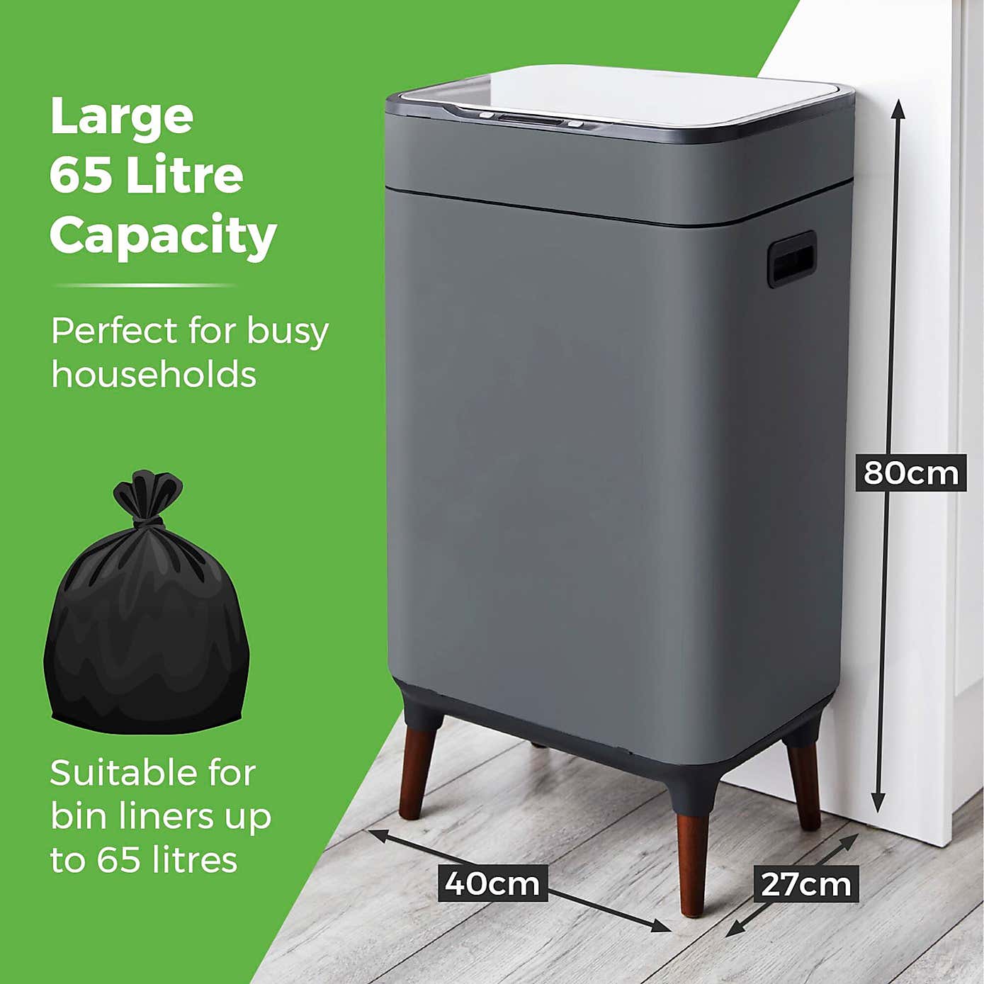 Tower 65L Ozone Sensor Bin